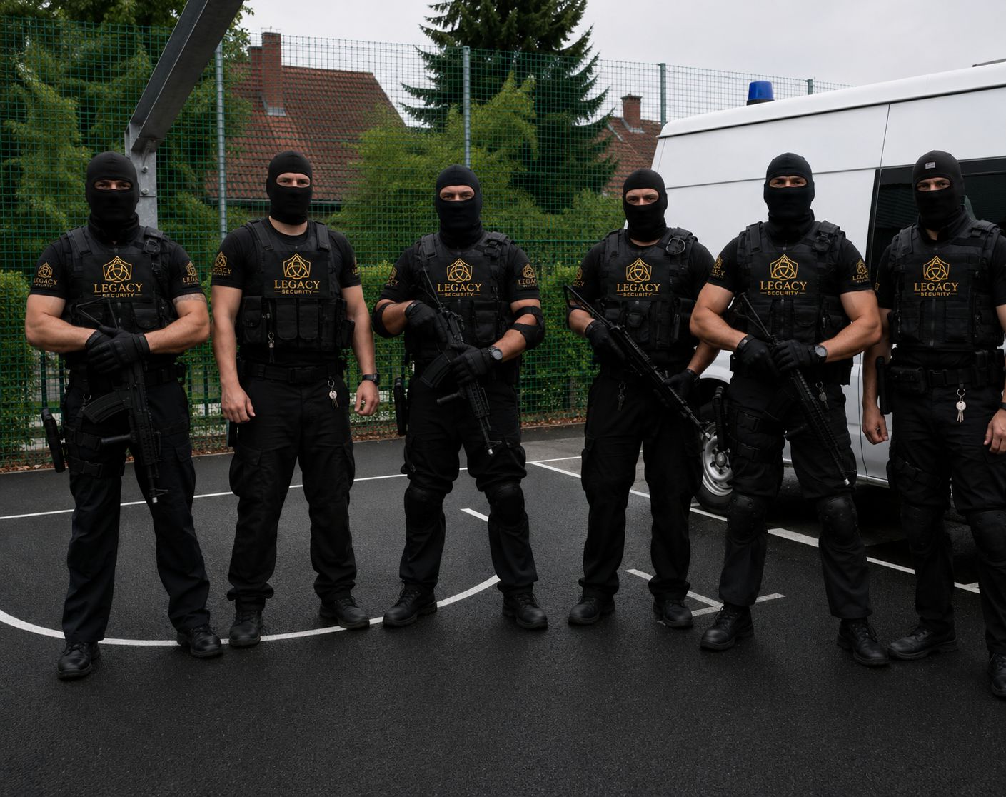 Legacy Security tactical response unit in full kit